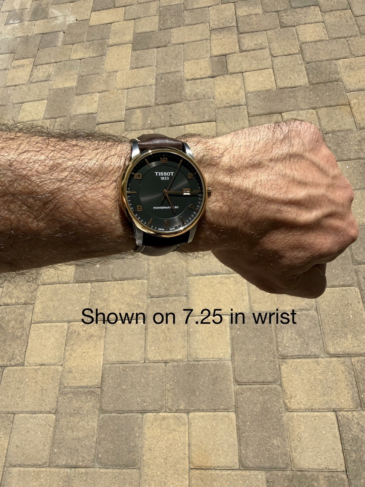 Tissot Luxury Powermatic 80 Automatic 41mm / Anthracite, Rose Gold PVD