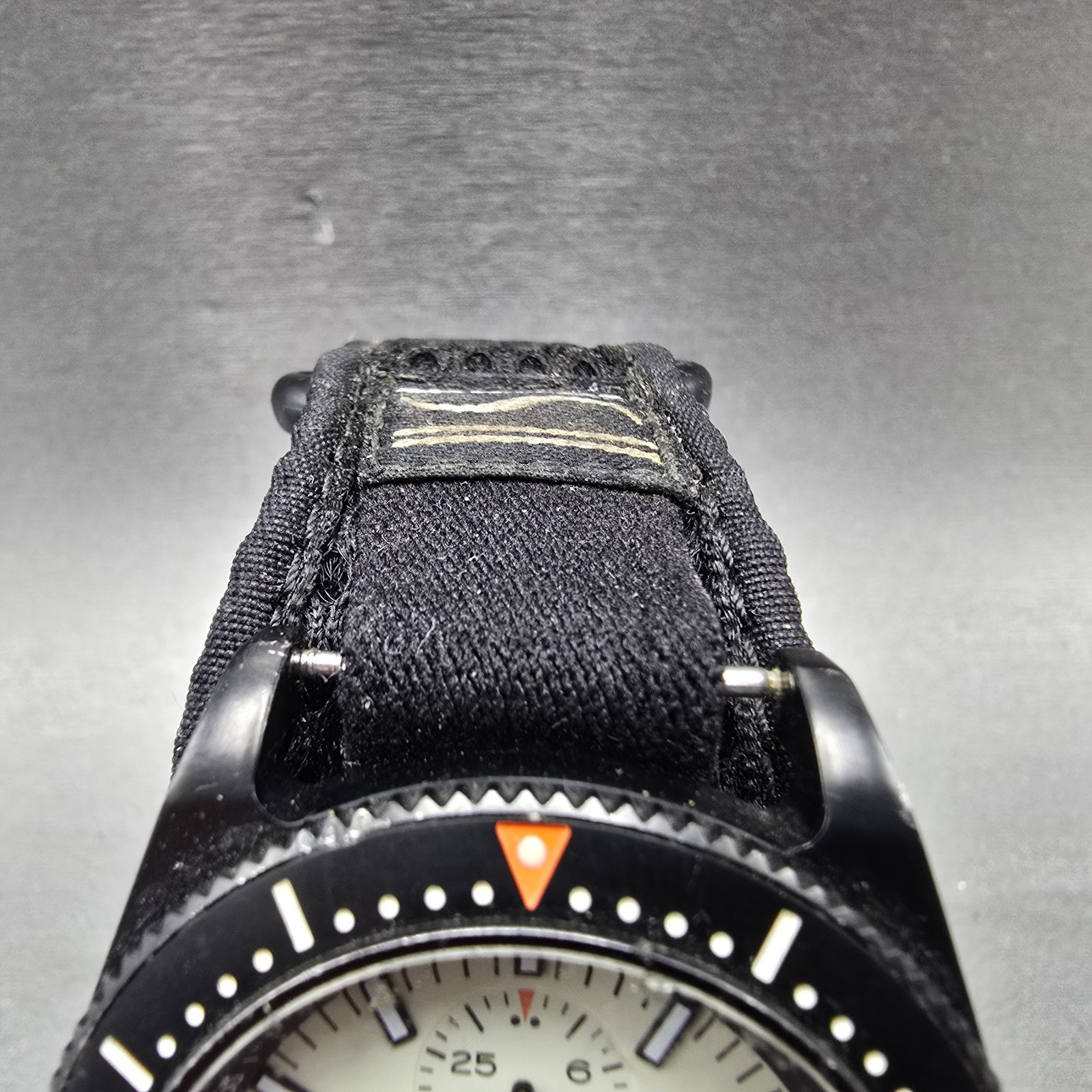 Nautica Dive Watch Men 43mm Gray Dial Black Tone Date Round N11033 New Battery