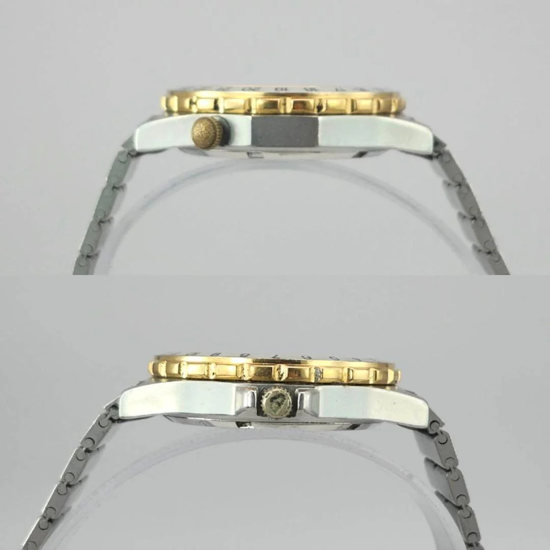 TAG Heuer Airline GMT 895.413 Quartz Stainless Steel 35mm Gold Dial