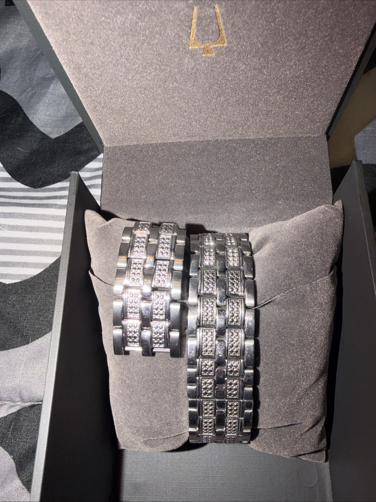 Bulova Men’s Silver Stainless Steel