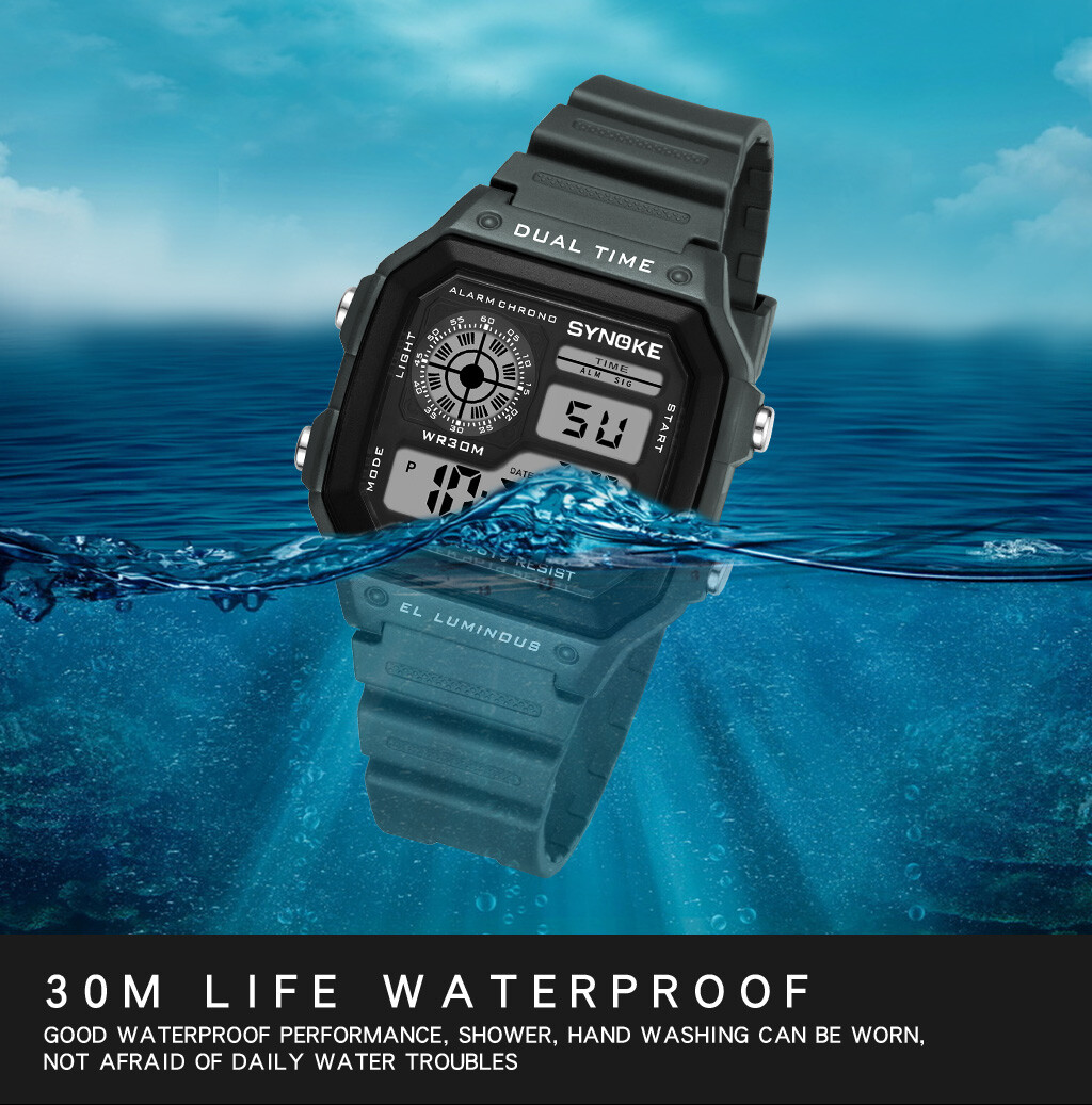 Waterproof Digital Sports Men Women Watch Military Tactical Wristwatch Best Gift
