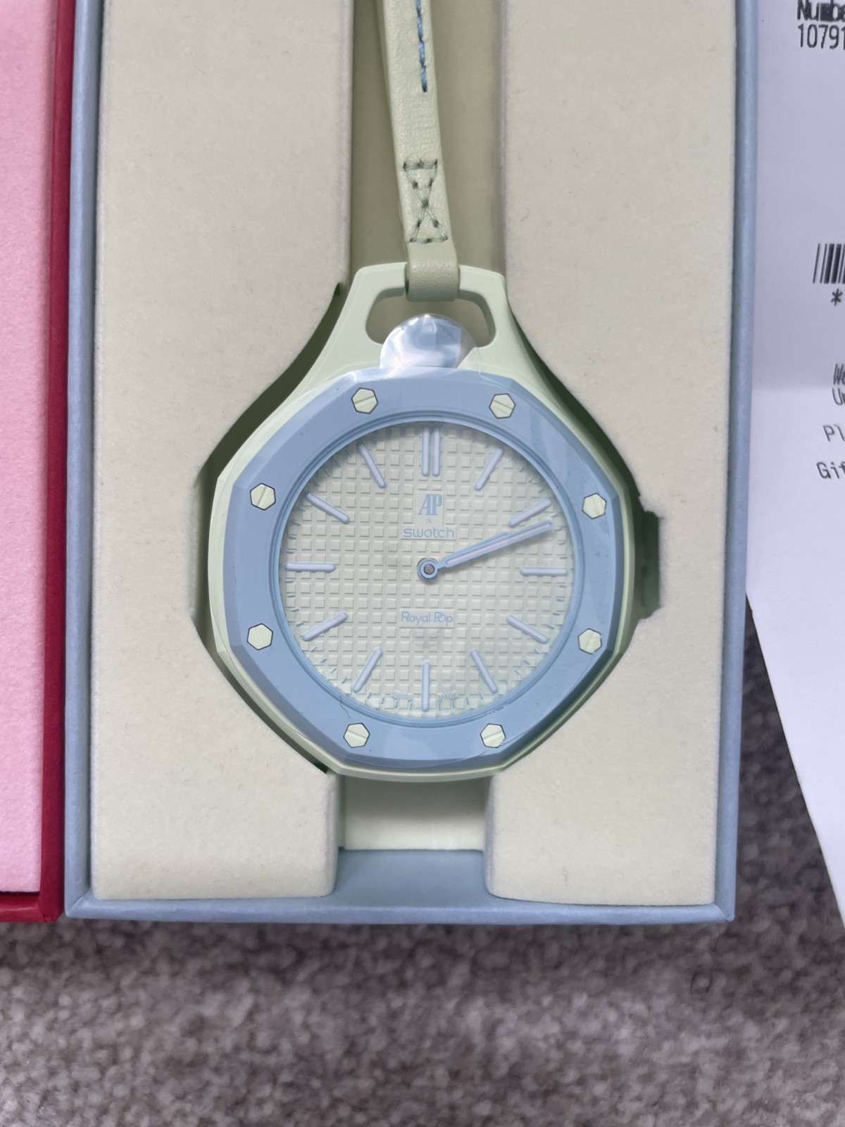 AP x Swatch | Royal Pop Otto Rosso & Blaue Acht | With Receipt & 2 Year Warranty