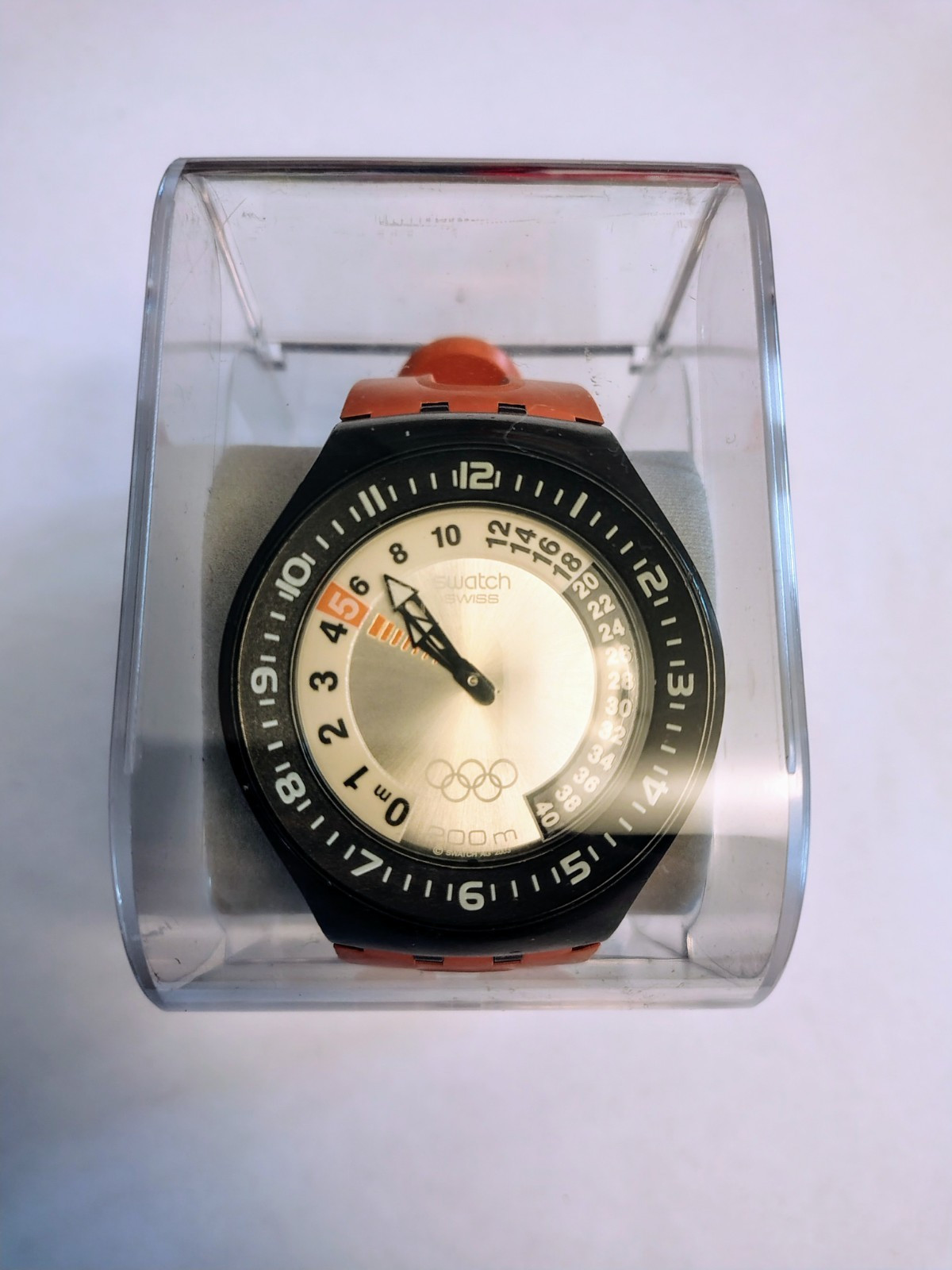 Swatch Special Fun Scuba SUGB103 Climbing Lobster Diver Wrist Watch