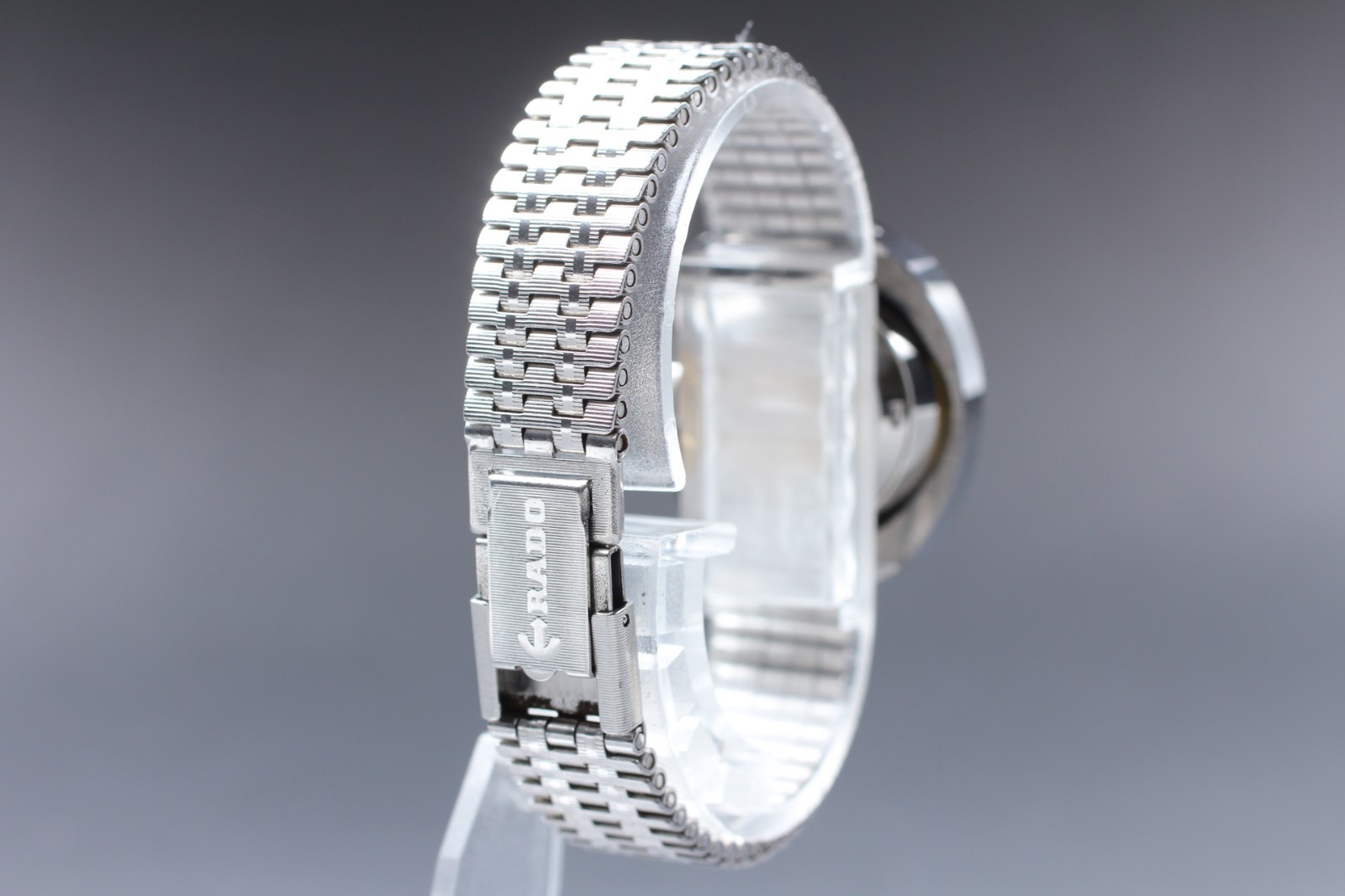 Rado Diastar Cut Glass 27mm White Dial Automatic Womens Watch NEAR MINT JAPAN