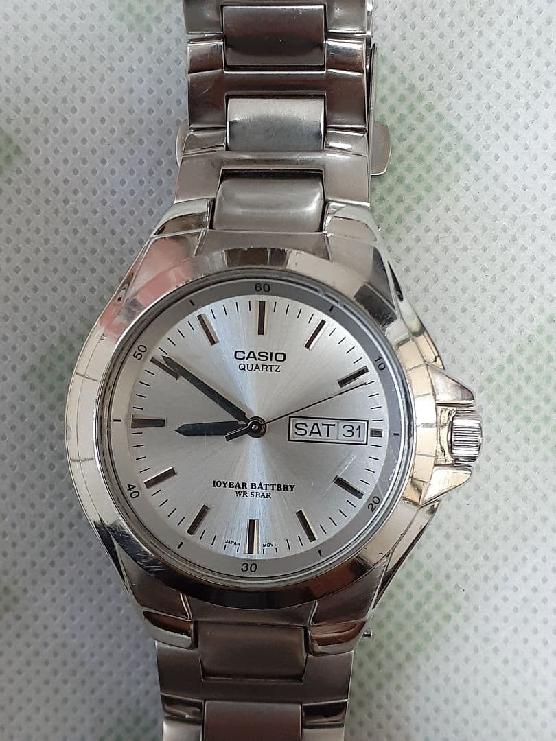 CASIO Quartz Watch 10-Year Battery Unit