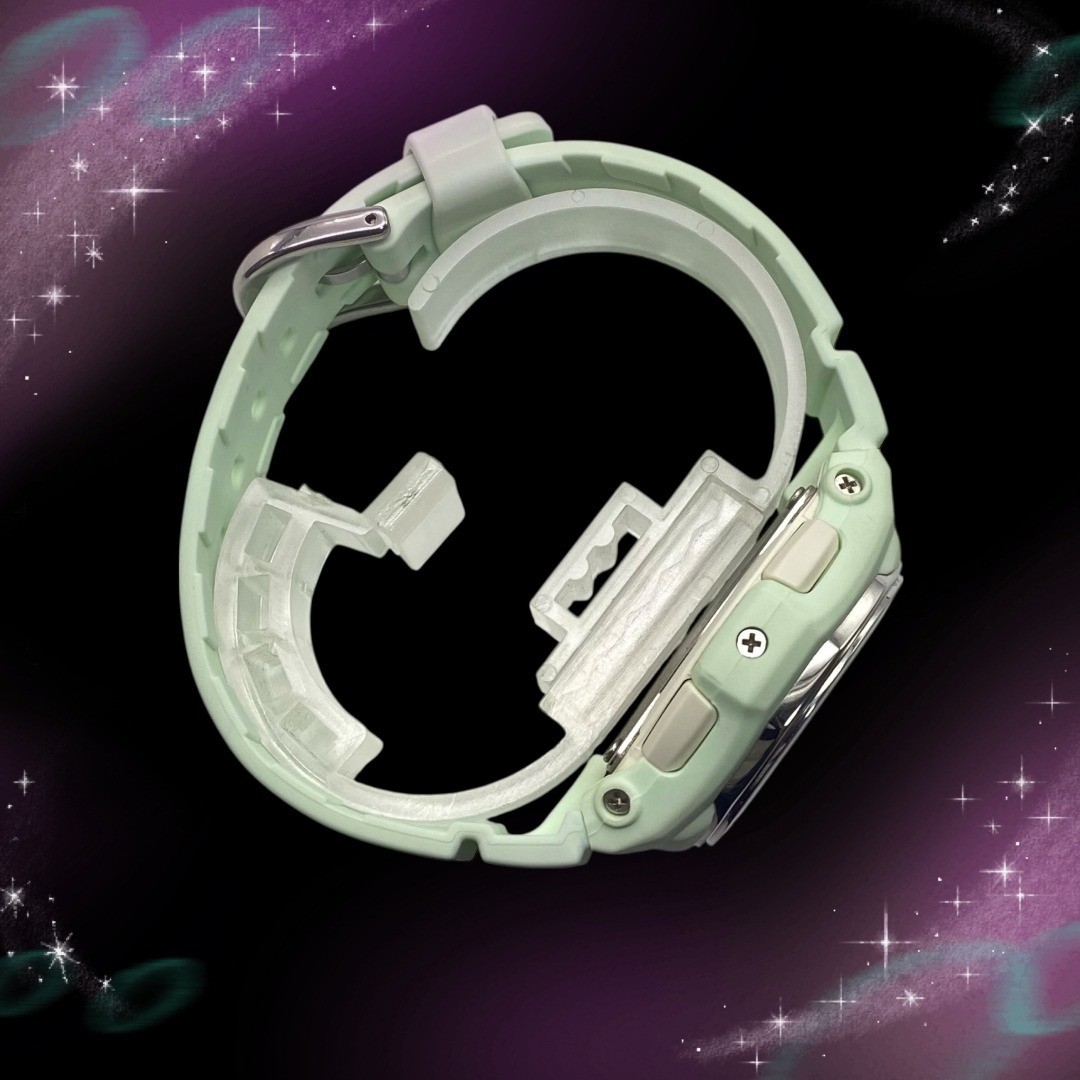 Excellent Condition Working Casio Baby G Ladies Watch Analog Digital Waterproof