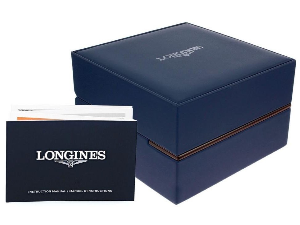 LONGINES Record 38.5MM AUTO SS Blue Dial Men’s Watch L2.820.4.96.6