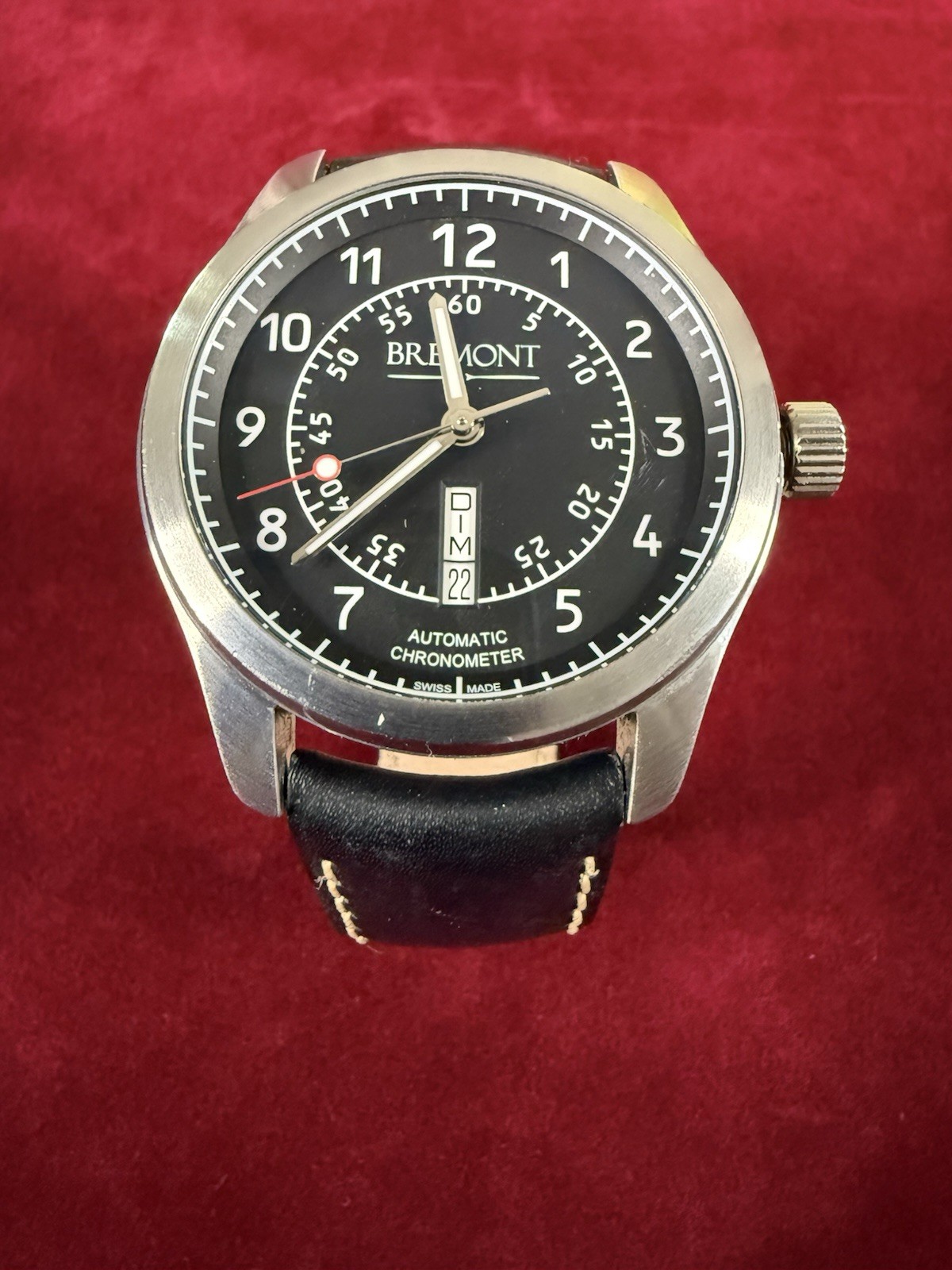 BREMONT BC-S2 PILOT SWISS MADE AUTOMATIC CHRONOMETER