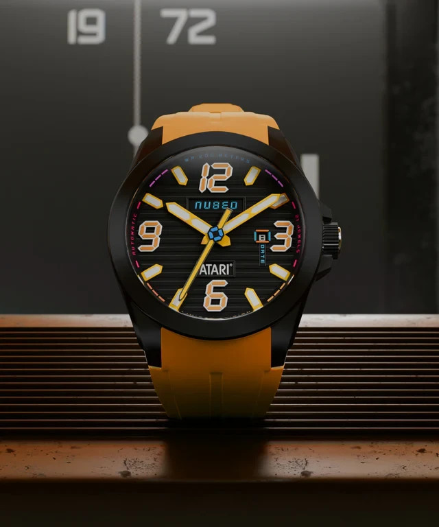 NUBEO TORRENT AUTOMATIC ATARI RAINBOW LIMITED EDITION Orange Curve NB-6121-05