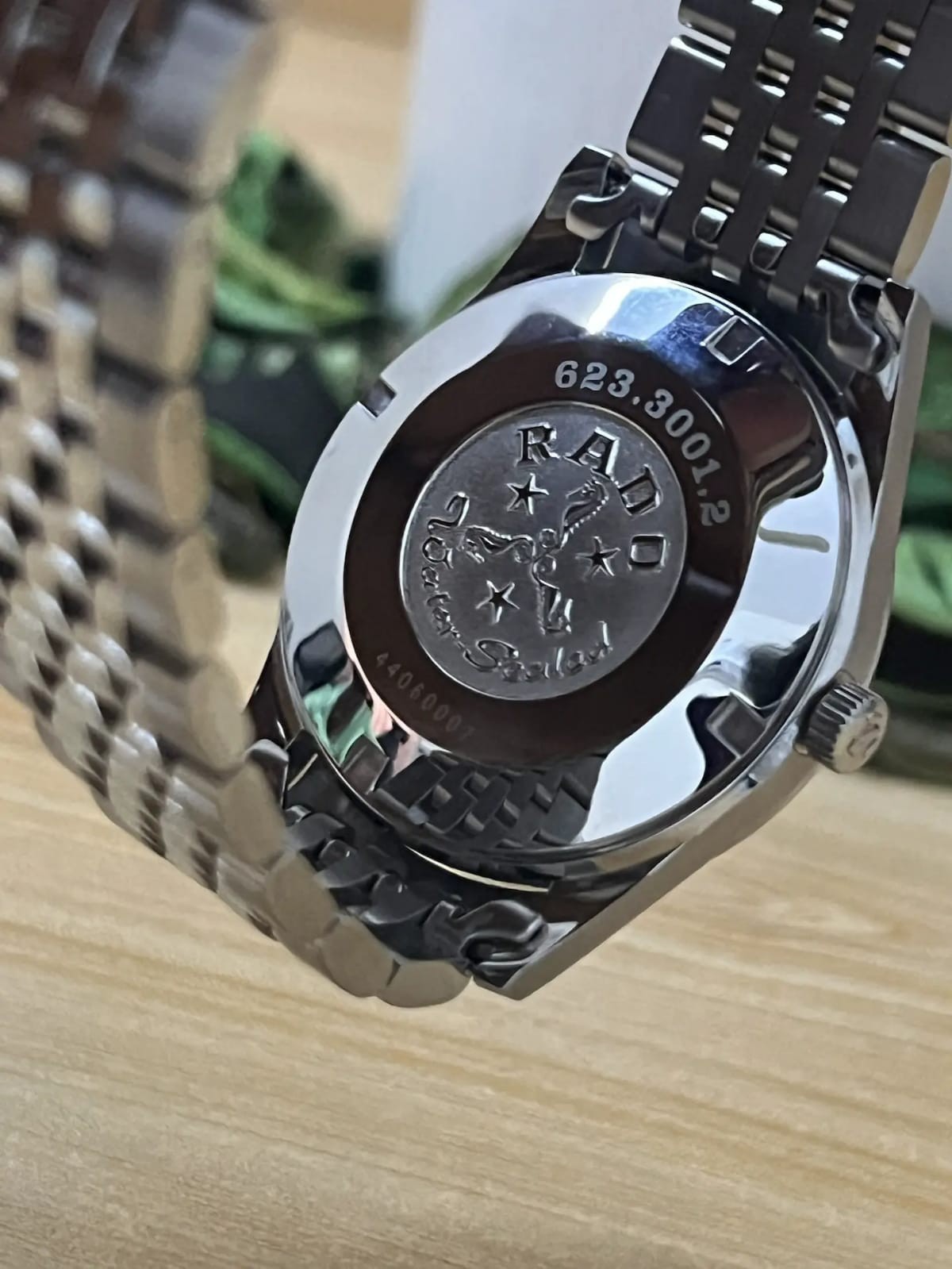 Automatic Rado Golden Horse Rare Men’s Silver Dial Stainless Steel Wristwatch