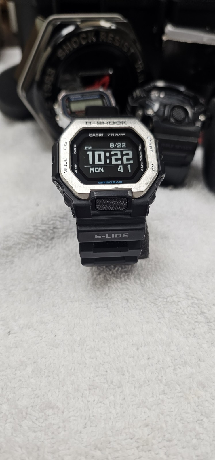 Casio G-Shock G-LIDE Bluetooth Black Dial Men’s Watch GBX-100