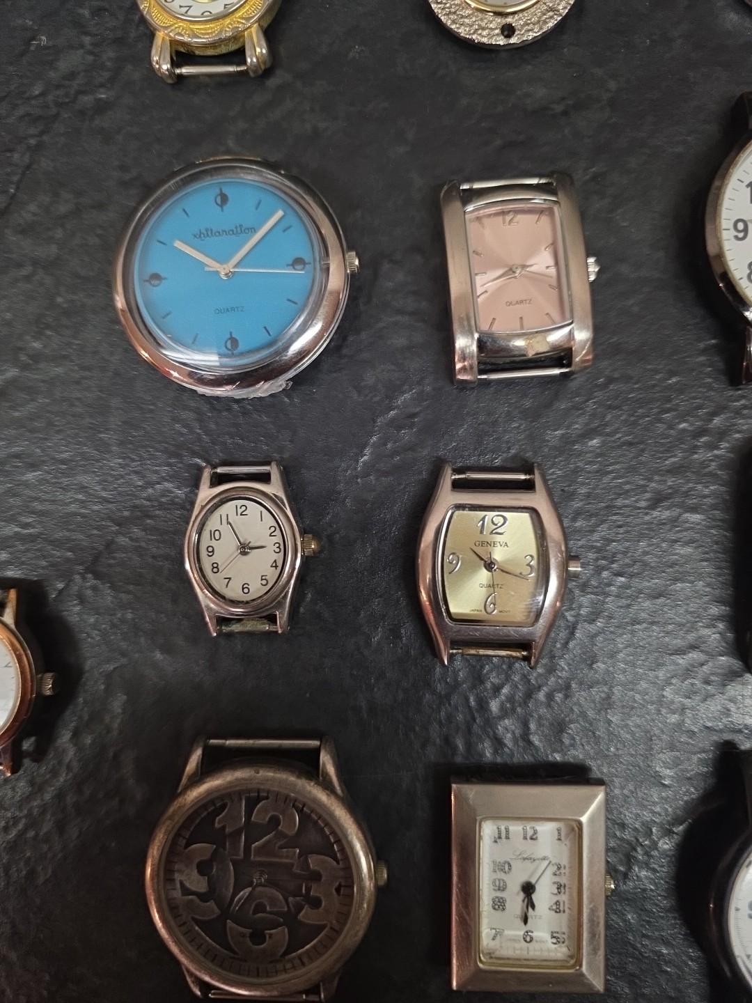 Lot Of 27 Wristwatches No Bands Untested See Pics Anne Klein Timex Seiko