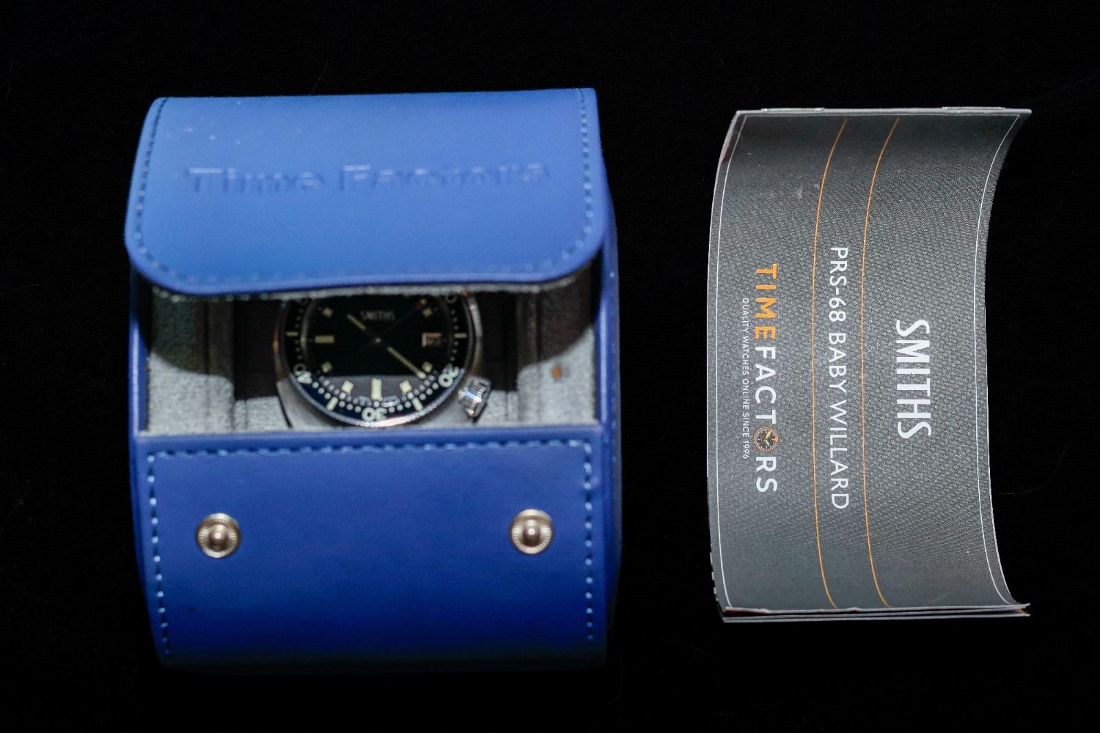 2024 Smiths PRS-68 Baby Willard Automatic Diver 200m 40mm Black Dial Steel