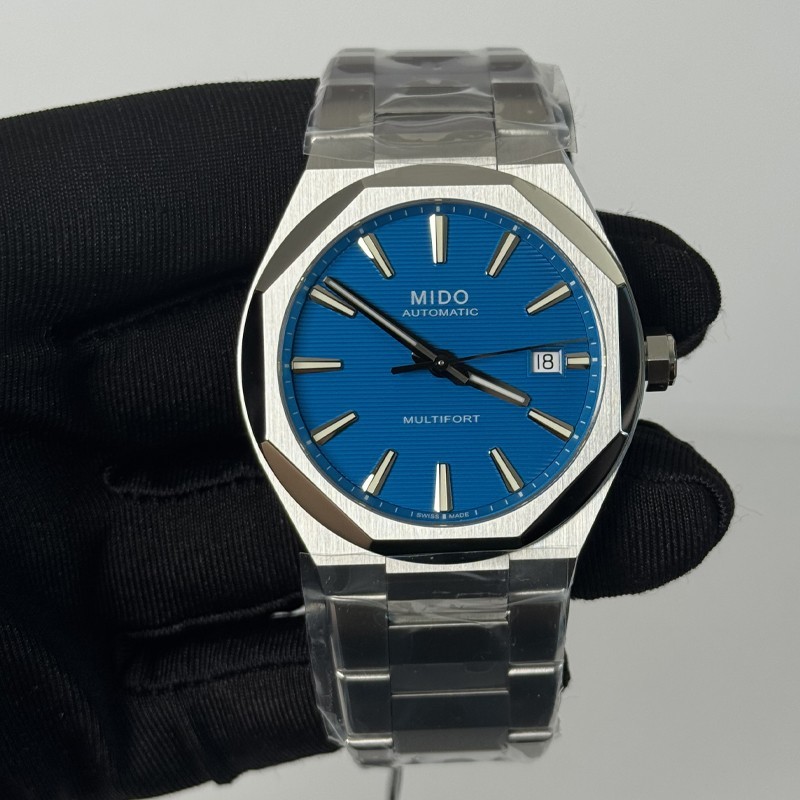 Mido Multifort 8 One Crown 40mm Turquoise Dial Men’s Watch M0555071104100