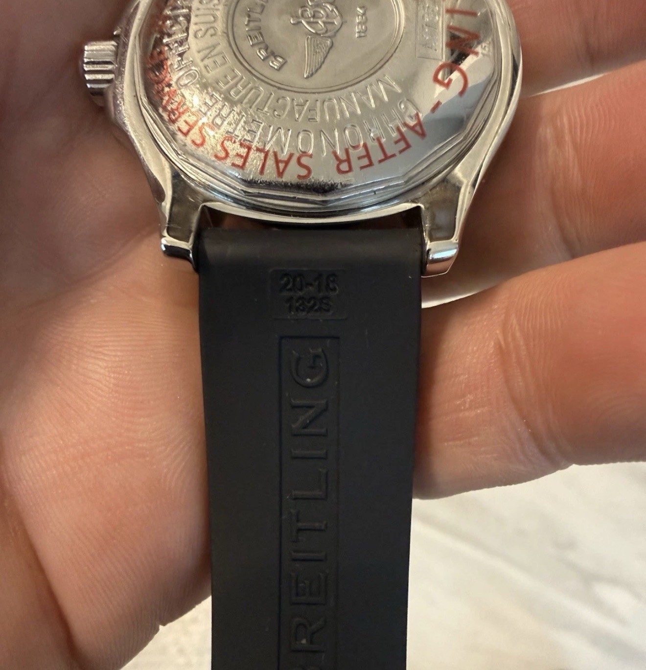Breitling Superocean 42 Automatic Watch Fresh Service