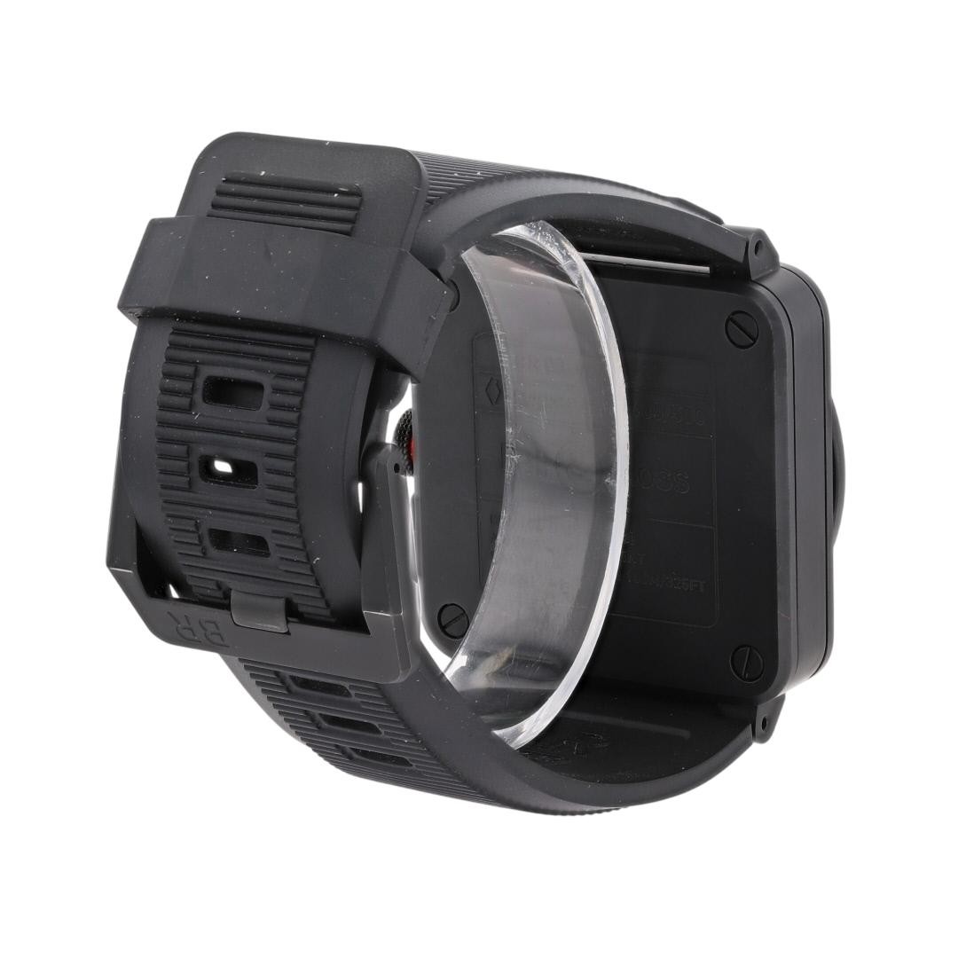 Bell & Ross BR 03-94 RS17 Black Dial Automatic Rubber Strap Men’s Wristwatch