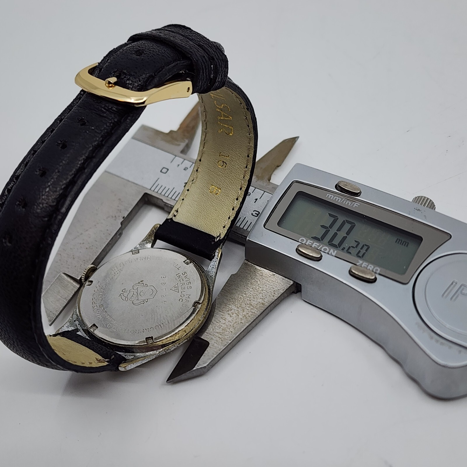 Vintage Henri Sandoz 739-66 Steel Manual Wind Watch Early 60s – Runs great!