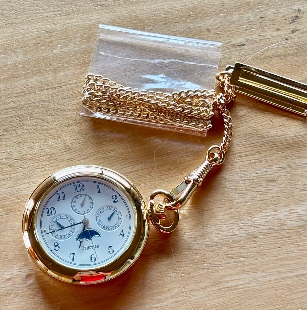 Citizen JUNCTION vintage pocket watch complete item