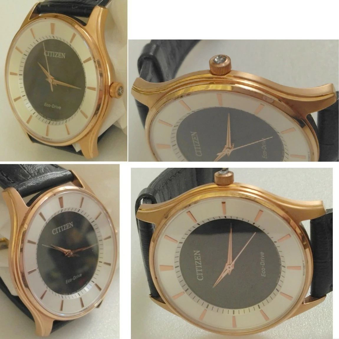 Used Citizen Eco Drive Men’s Japanese Wristwatch E031 S103738 1 Month A19 37 KA
