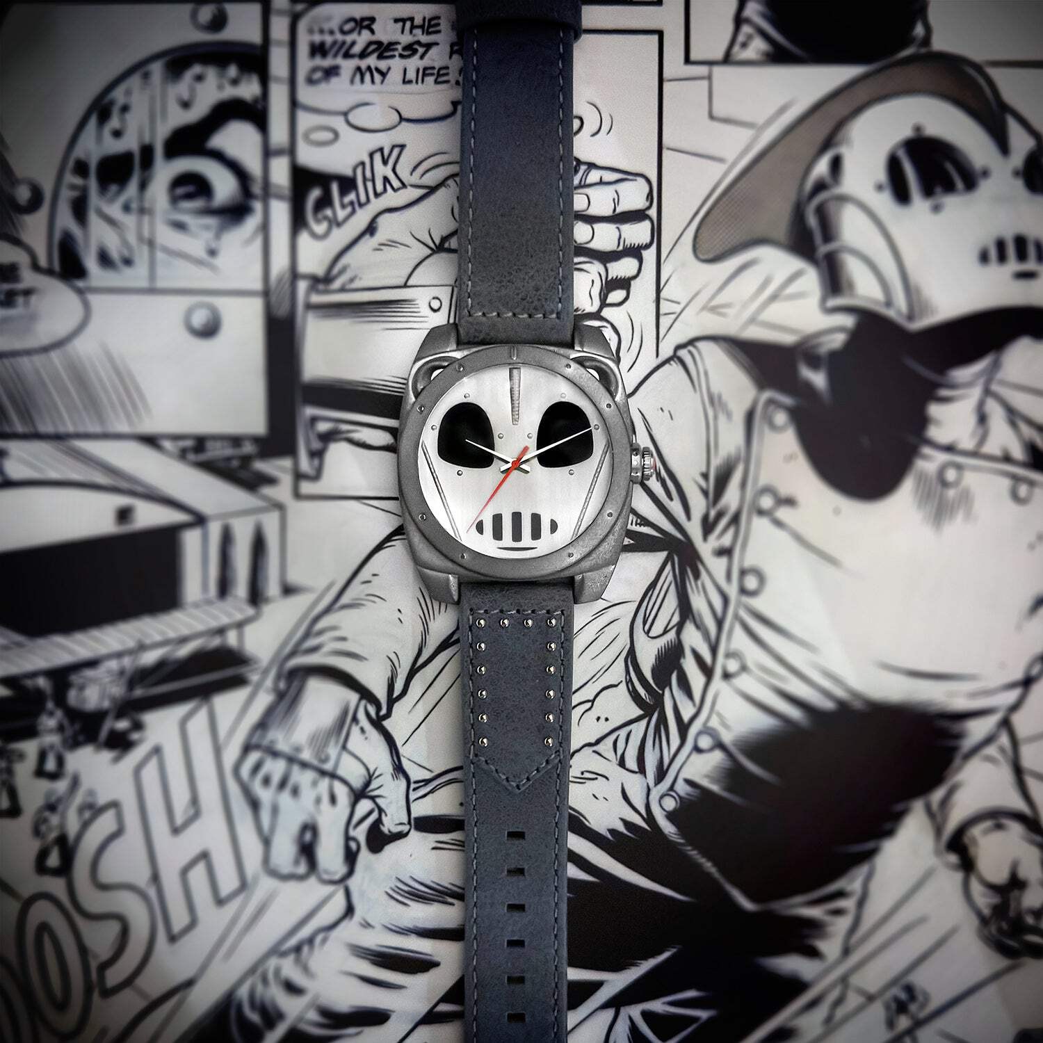 The Rocketeer “First Flight” Watch – Gold or Silver Limited Edition by Okkto