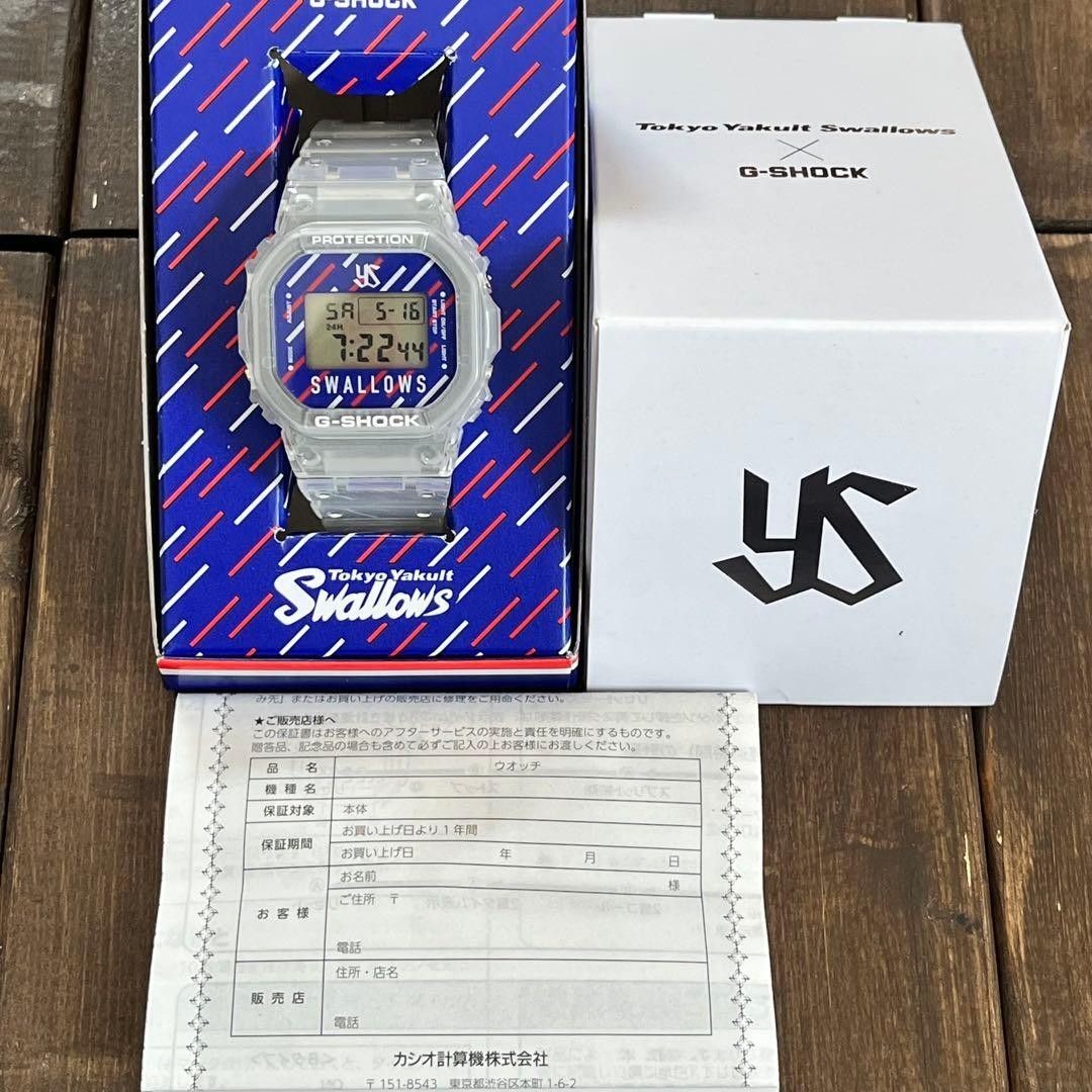 item CASIO G SHOCK 2024 Swallows model Tsubakuro