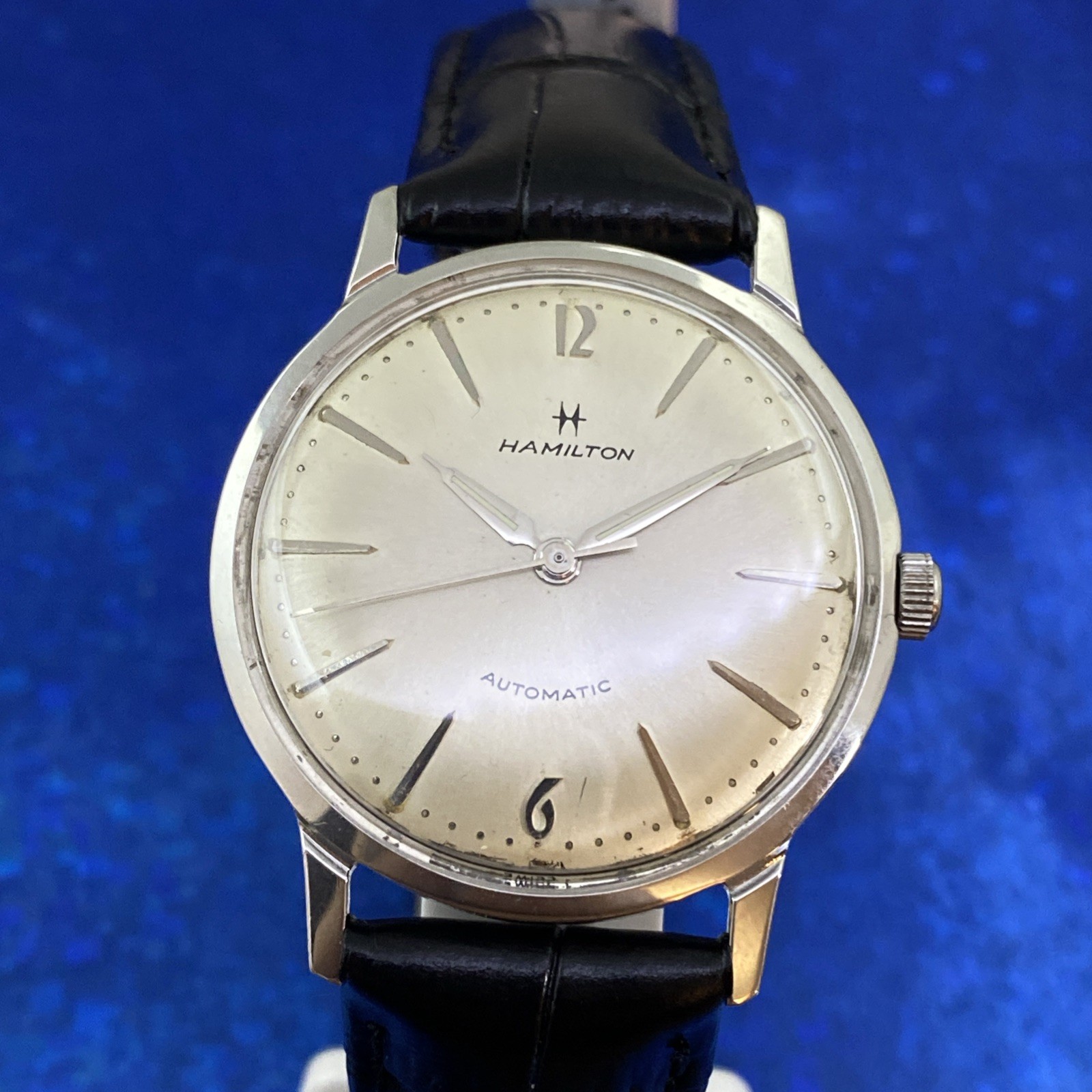 Vintage 1960’s Man’s HAMILTON Automatic Stunning Case Serviced 1 Year WARRANTY
