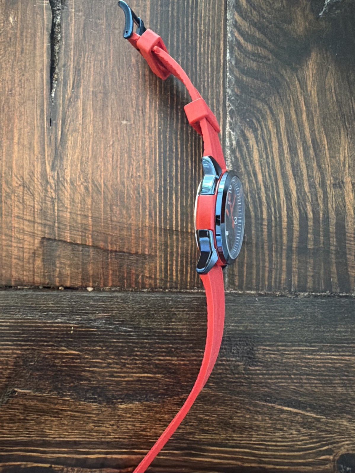 NAVIFORCE Waterproof Red & Blue Sports Watch Men/ Women