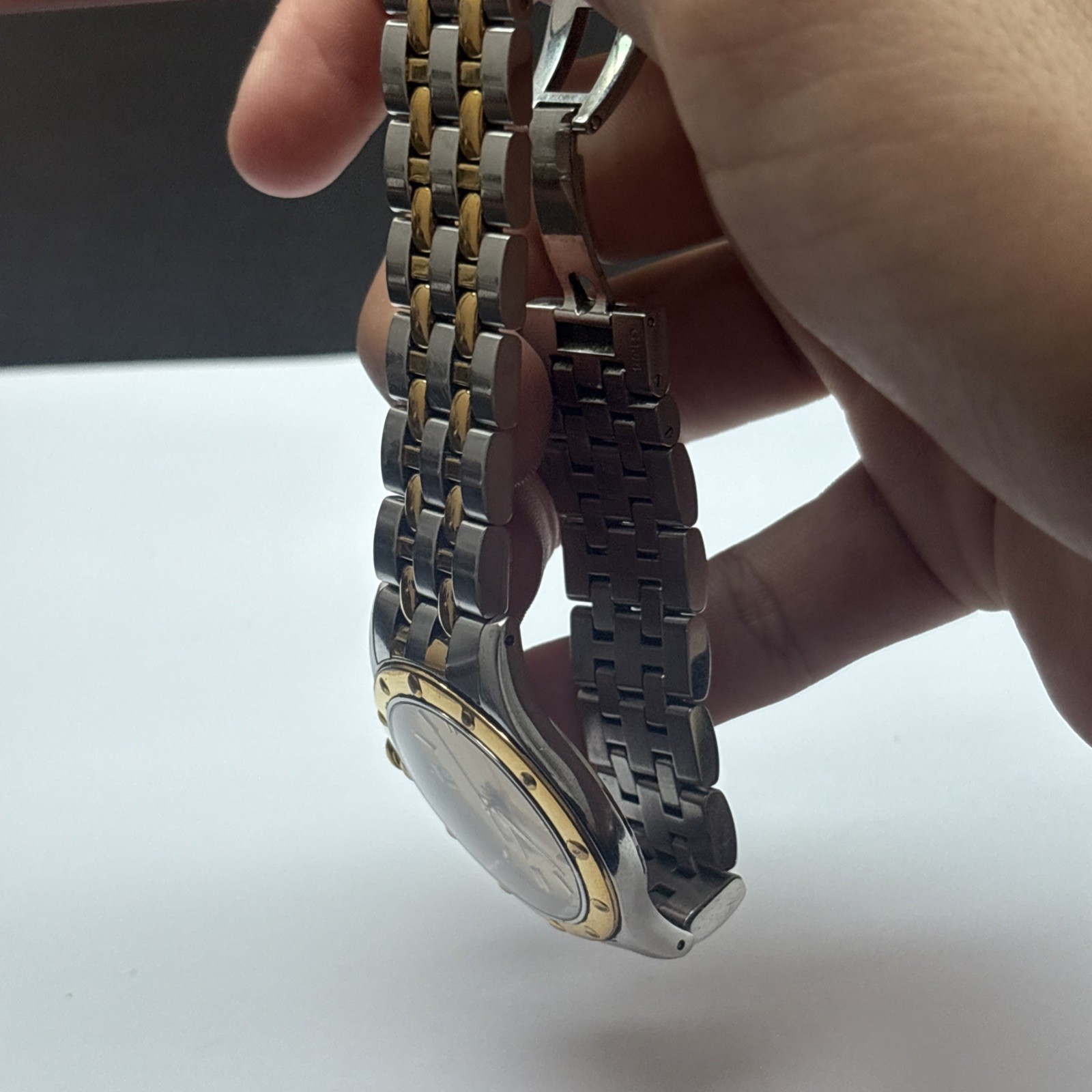 Raymond Weil Watch Two Tone Gold Plated Stainless Steel Fits Wrist Size 7”