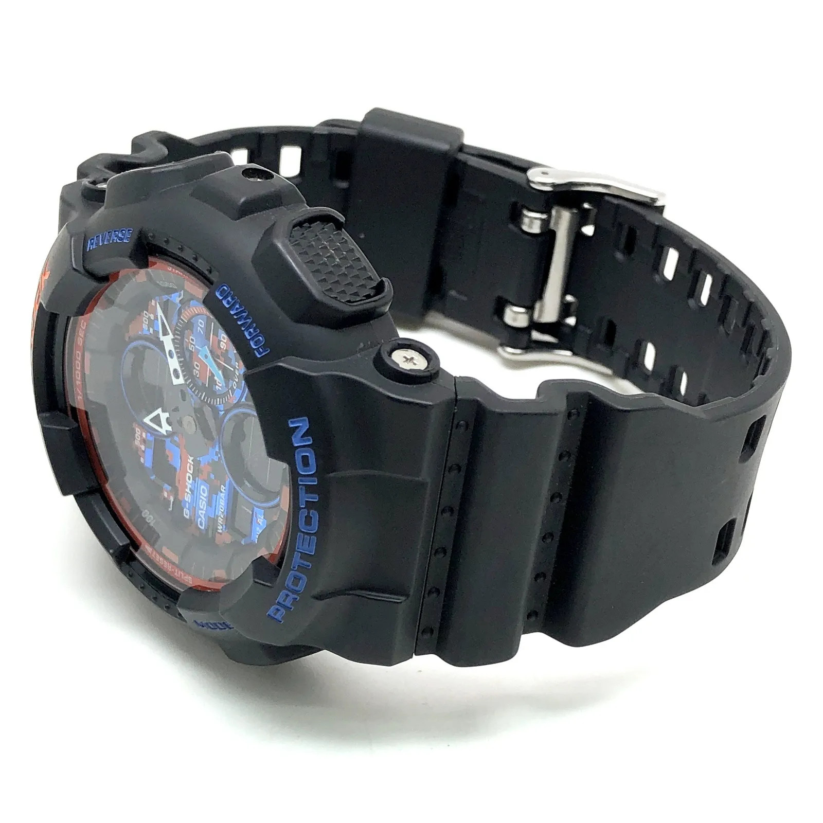 G-SHOCK GA-140CT-1A City Camouflage Series Big Case Black Blue Orange Released F