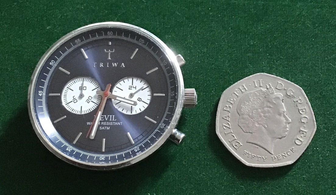 Triwa Nevil Men’s Watch Head Designed In Sweden Large Face Working Quartz S/r