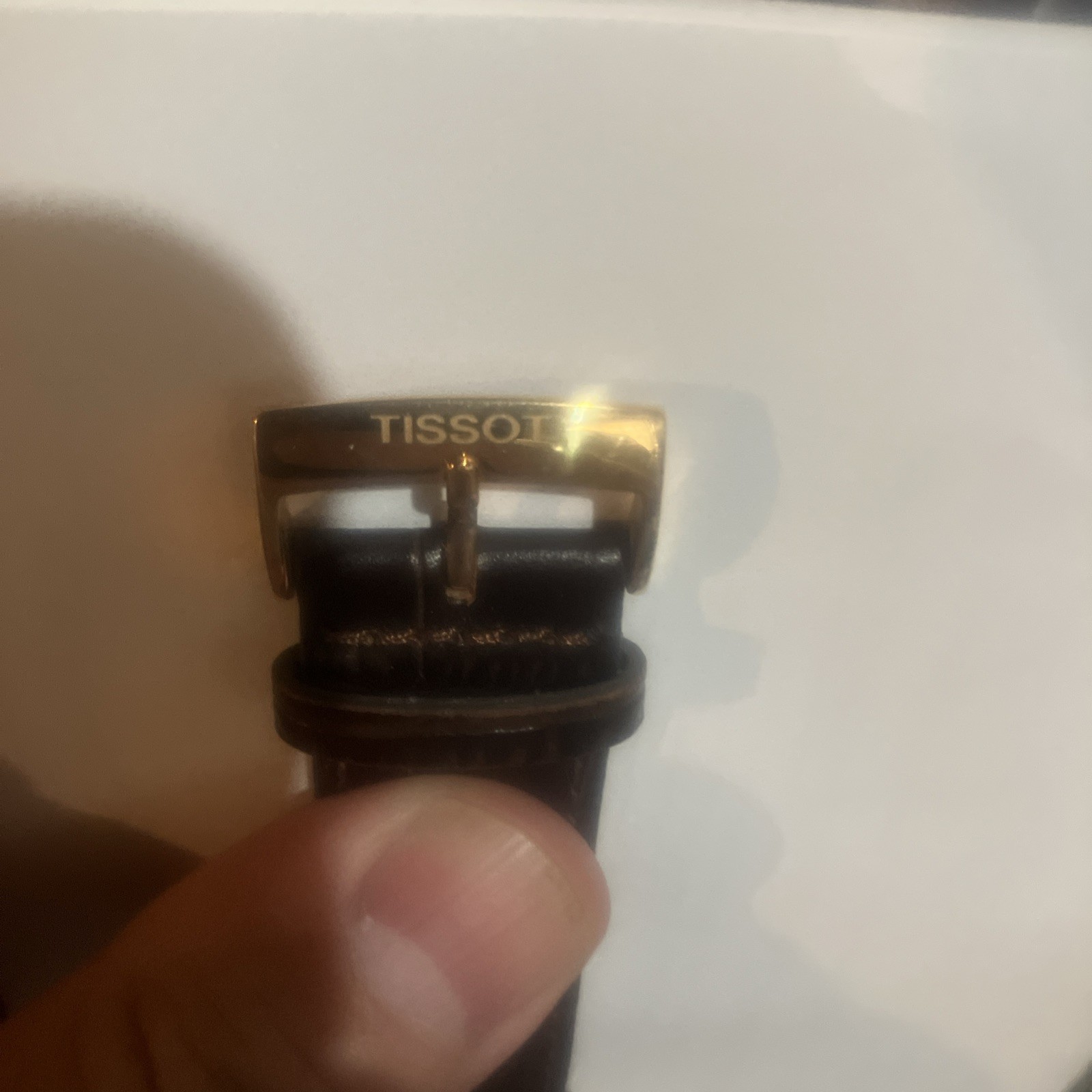 tissot mens watch automatic gold used vintage