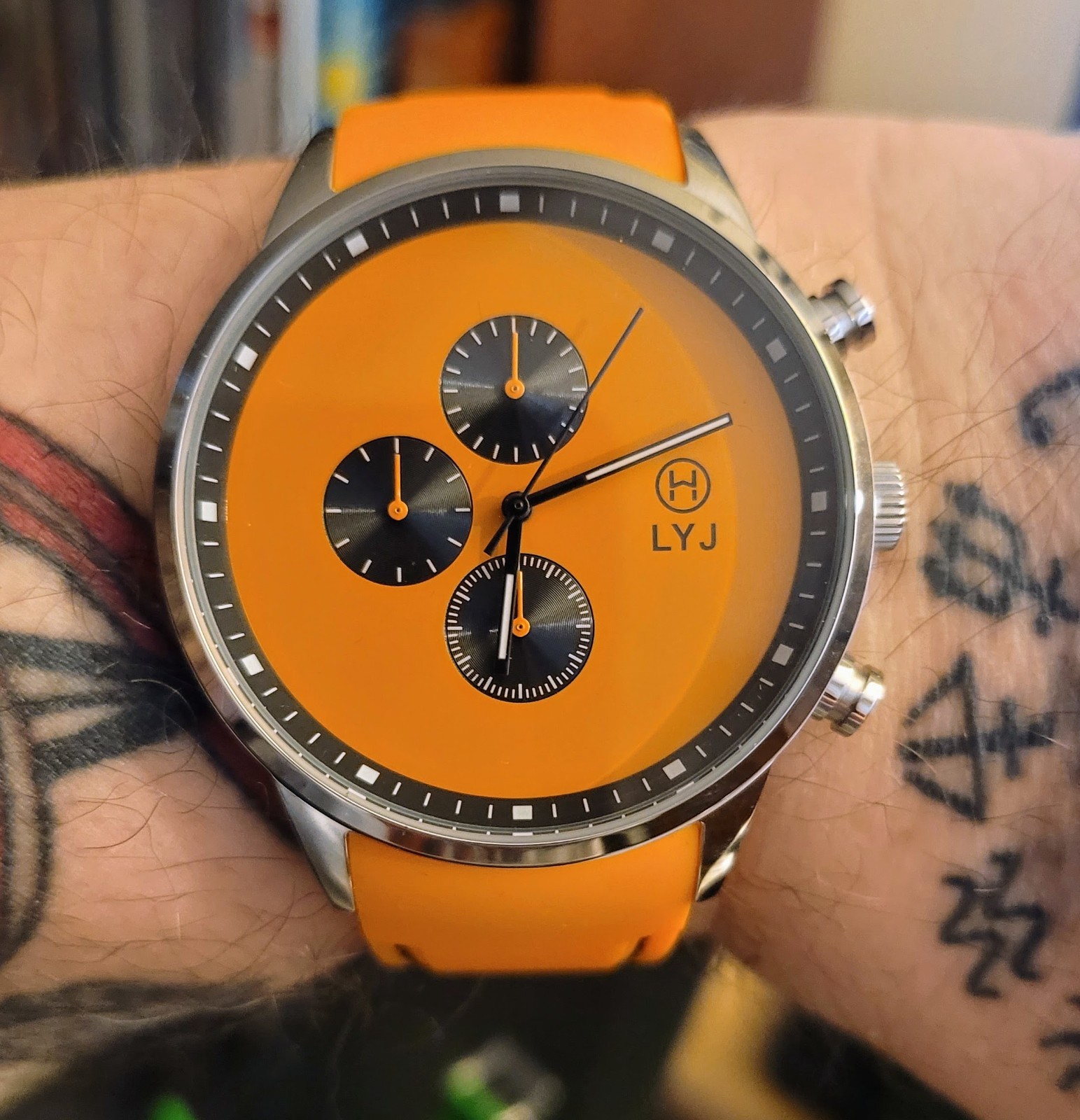 #Hagley West LYJ I Chronographs – Set of Three – Excellent Condition!!