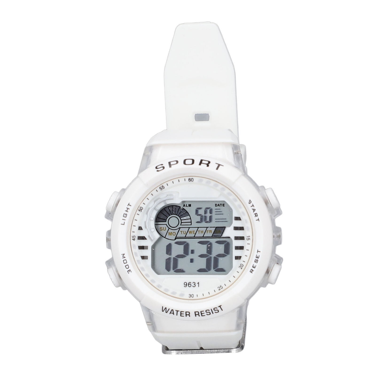 Kids Watch for 5‑17 Years Old 50m Waterproof 7 Color LED 12/24H Calendar Display