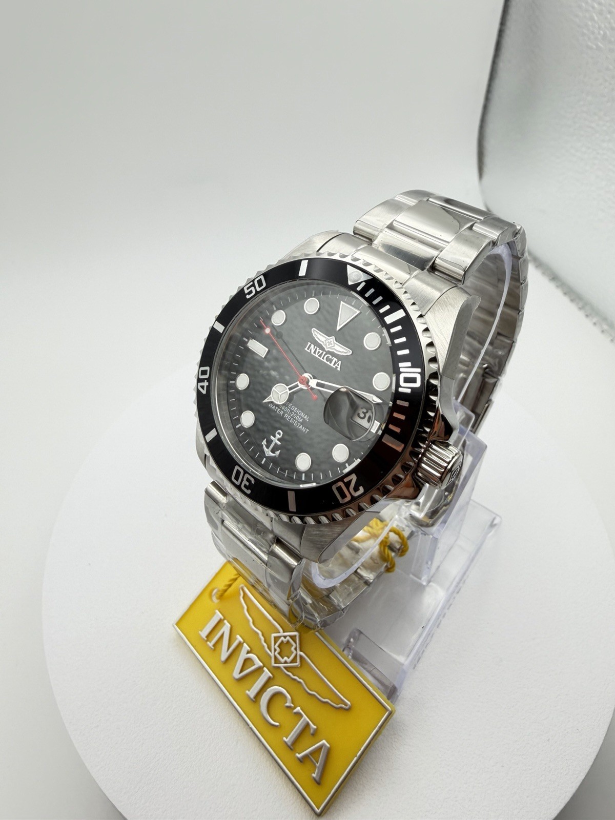 48660 Invicta Lady Stainless Steel Black Dial. 38mm. Pc32 Quartz
