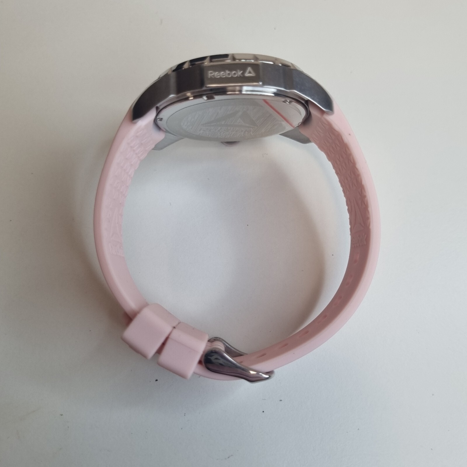 Reebok Impact With Gem Stones Pink & Silver Women’s Wrist Watch New Old Stock