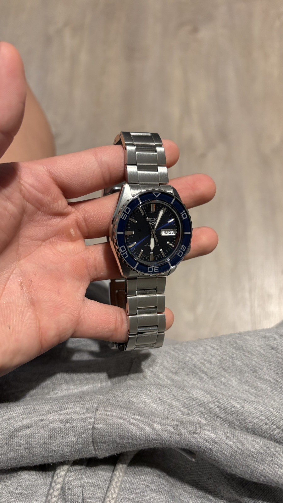 Seiko 5 Sports Automatic Blue Men’s Watch – SRPK97