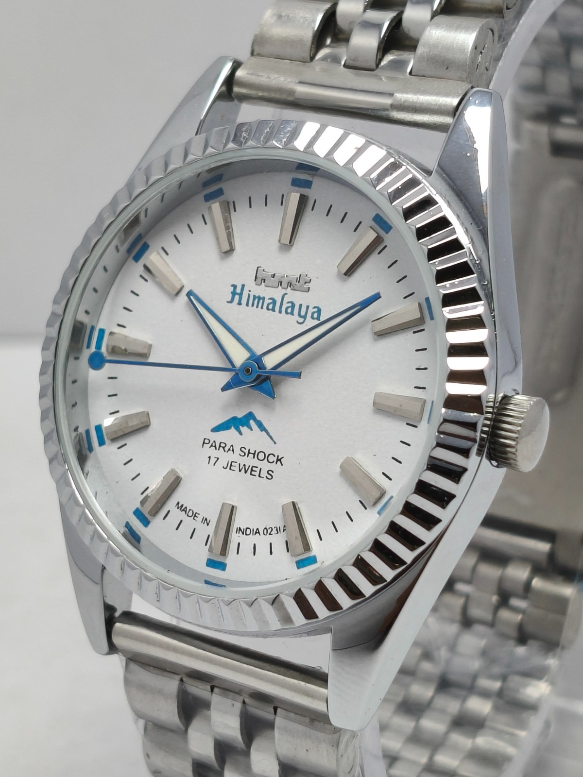 HMT Himalaya 17J Hand Winding Wrist Watch For Men’s In Working Condition
