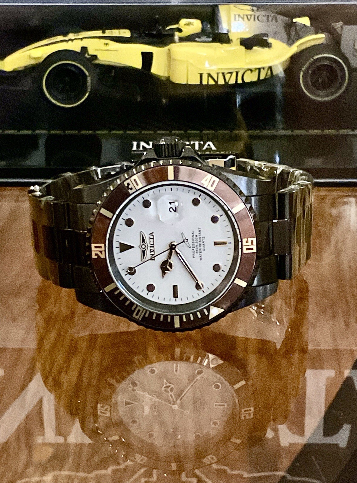 🔥RARE Invicta Pro Diver Collector’s Edition Confidential PROTOTYPE-42mm Black
