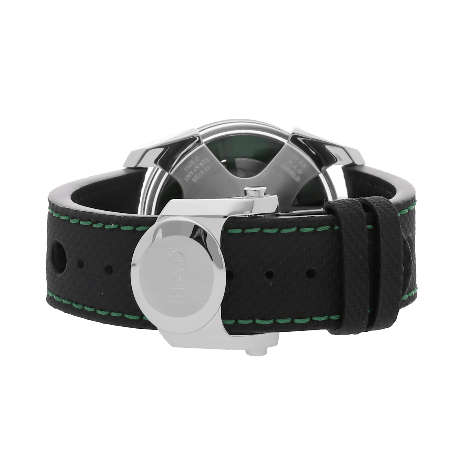 M.A.D.1 Edition 1 Green by MB&F Steel Auto Watch 42mm Strap M.A.D.1 GREEN