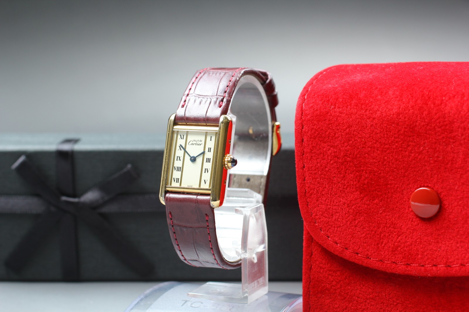 Vintage Cartier Must de Cartier Tank 5057001 SM 20mm Women’s Quartz Watch