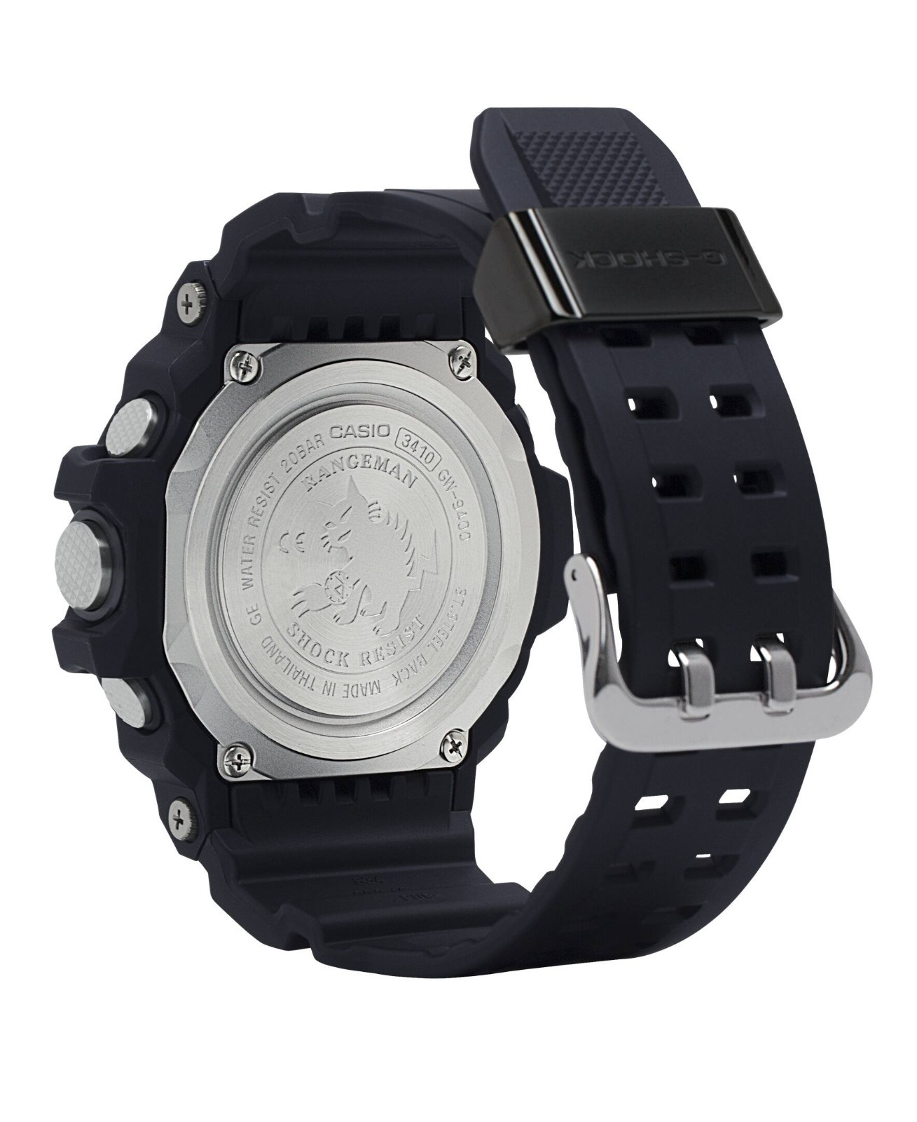 Casio G-Shock RANGEMAN Triple Sensor Temp Altitude Outdoors Mens Watch GW9400-1B