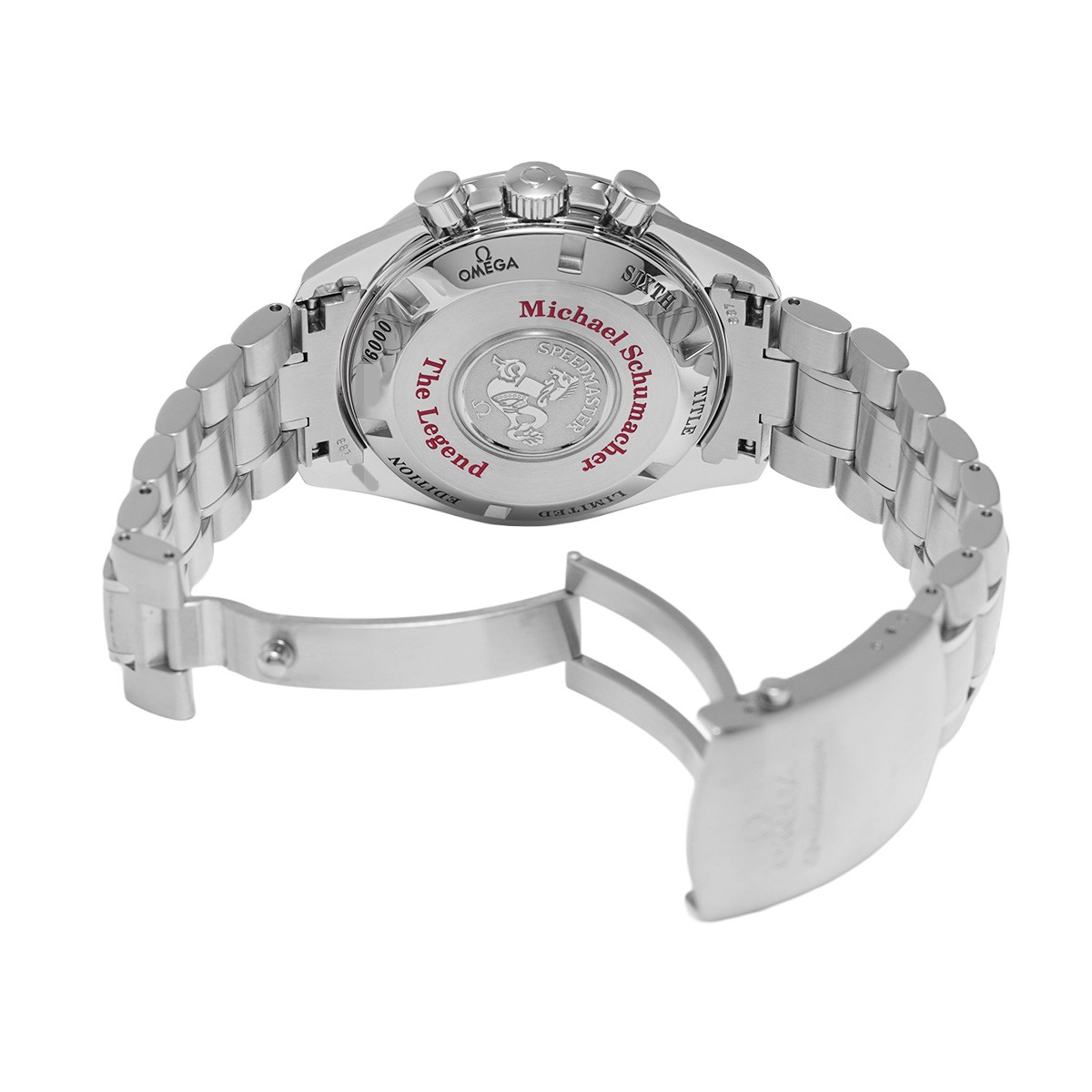 OMEGA Speedmaster Legend Michael Schumacher 2004 3559.32 Ivory/black WATCH 7…