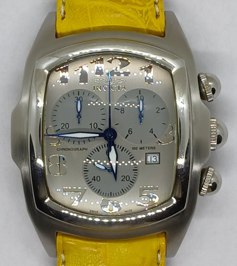 Vntg, Invicta, Lupah Zen, 4542, 46.5 mm, Gray Dial, Men, Read More Below!