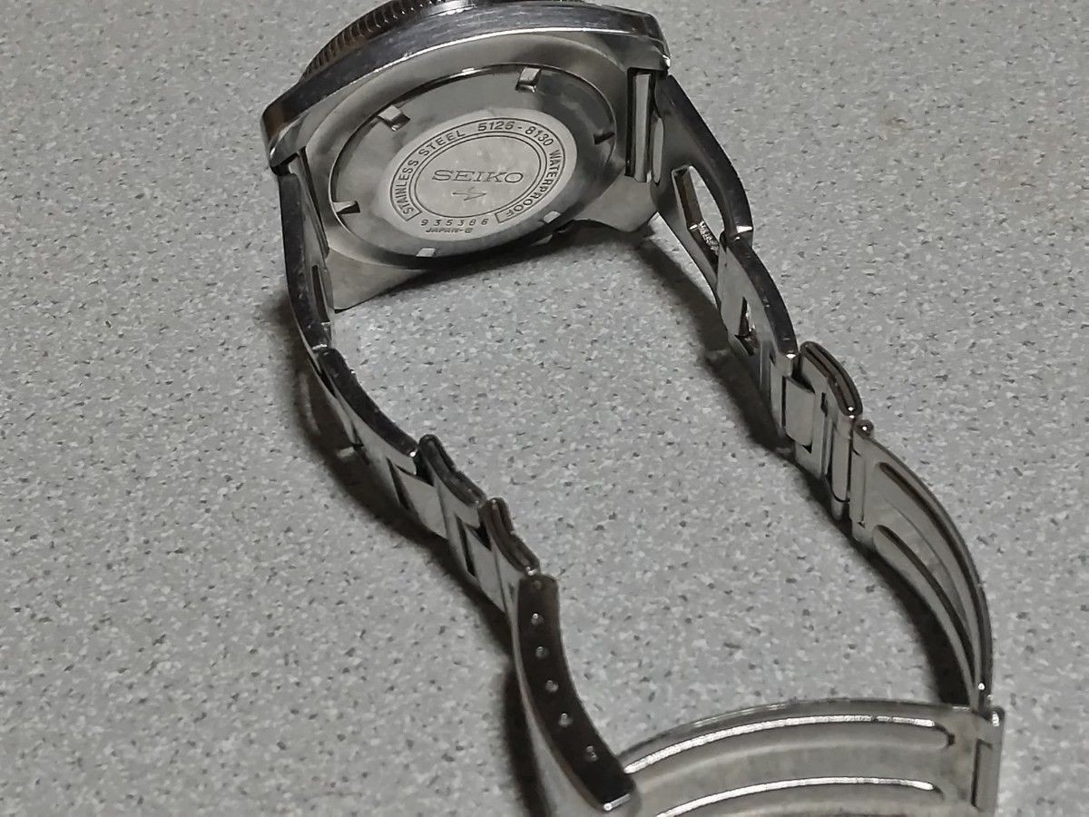 Seiko 5126-8130 5 Sports Original Automatic Vintage Watch Working Japan