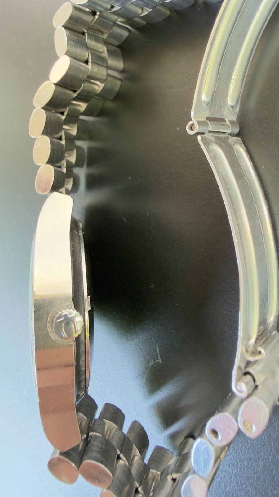 Vintage 1973 Bulova Automatic Day Date 11AOACB 23 Jewels Original Bracelet