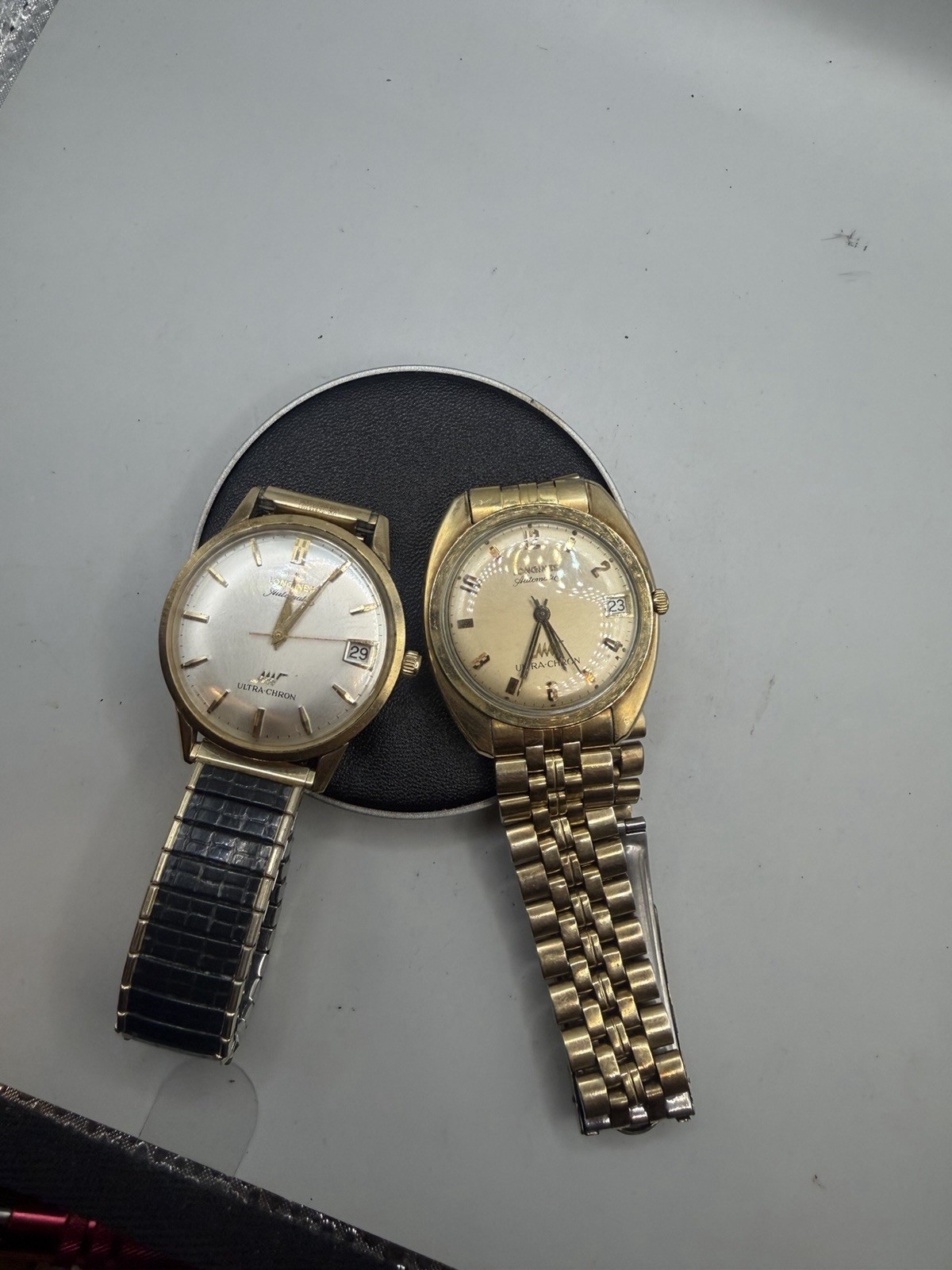 longines ultra chron watch Lot of 2 Running Vintage Men’s Automatic