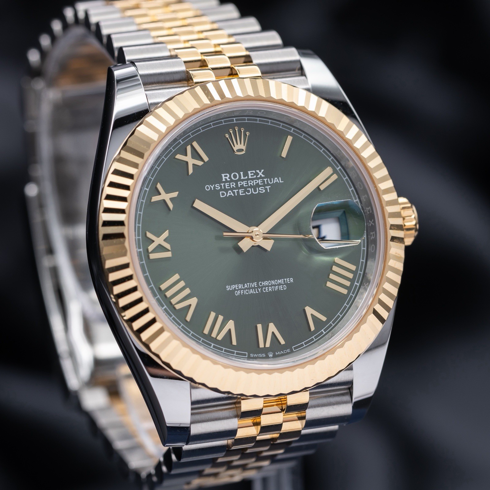 Rolex Datejust 41 126333 – Olive Green Dial | Brand New 2026 Complete Set