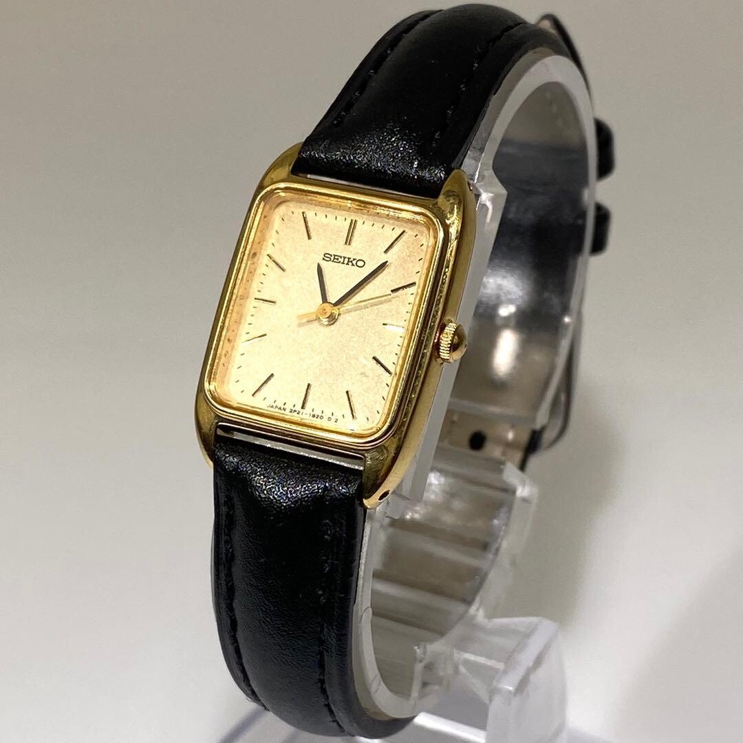 SEIKO Wristwatch Dress Formal Slim Vintage Authentic From Japan