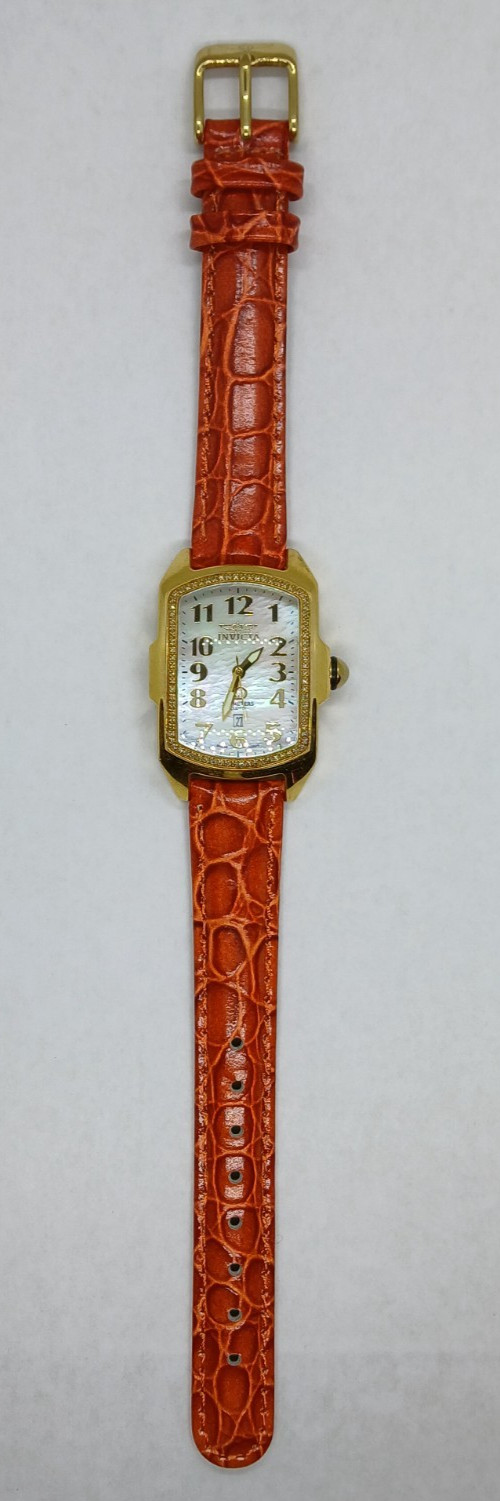 Vntg, Invicta, Lady Lupah, Wildflower, 10 yr bat, 30 mm, 4395 – Read More Below!