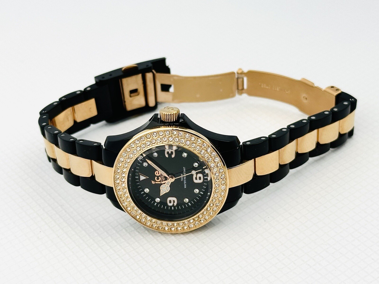 Ice-Watch Women’s ST.BK.S.P.09 Stone PC Collection Bicolour polycarbonate Watch